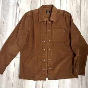 Hurley Bixby Cord Flannel Long Sleeve